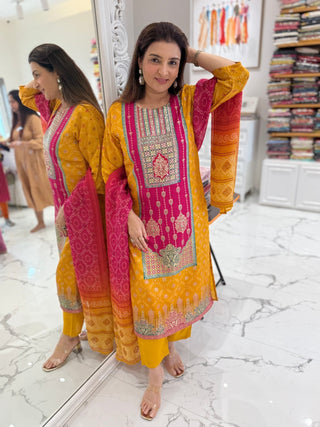 Banarasi Suit Set - Preetibora