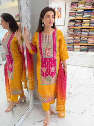 Banarasi Suit Set - Preetibora