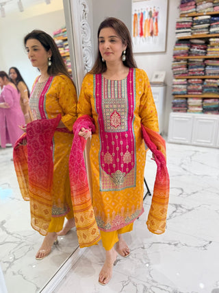 Banarasi Suit Set - Preetibora