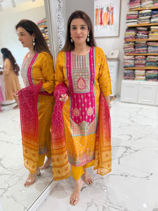 Banarasi Suit Set - Preetibora