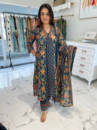 Block Print Dhamaka Set - Preetibora