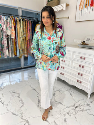 Crepe Shirt - Preetibora