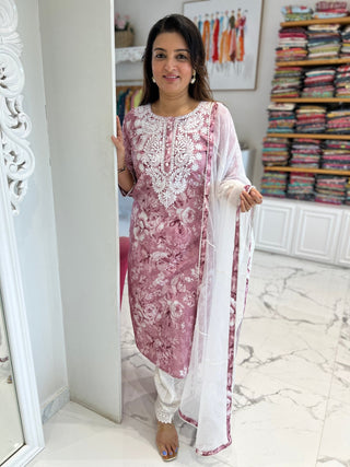 Embroidered Afghani Set - Preetibora