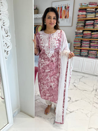 Embroidered Afghani Set - Preetibora