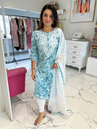 Embroidered Afghani Set - Preetibora