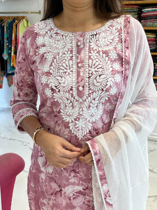 Embroidered Afghani Set - Preetibora