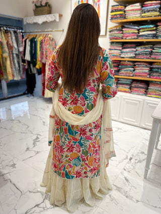 Floral Indian One Piece - Preetibora