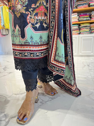 Noor Mahal Pakistani Dupatta Set - Preetibora