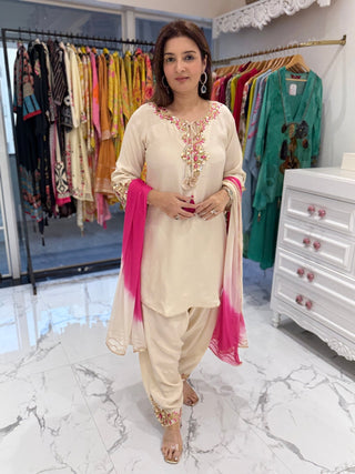 Patiala Suit Set - Preetibora