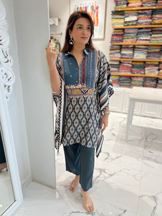 Patola Kaftan Set - Preetibora