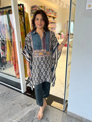 Patola Kaftan Set - Preetibora