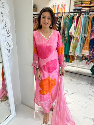 Pink Suit Set - Preetibora