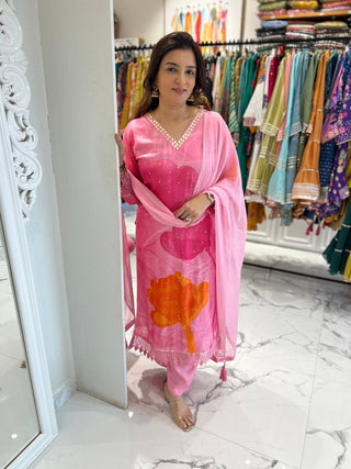 Pink Suit Set - Preetibora