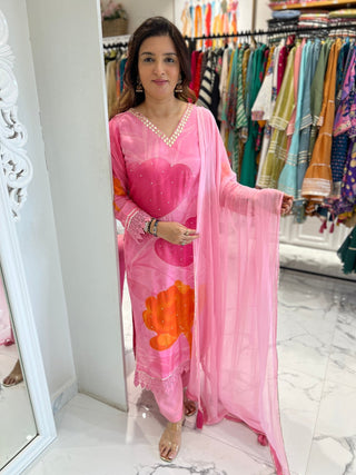 Pink Suit Set - Preetibora