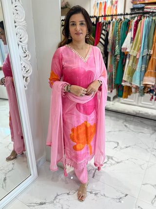 Pink Suit Set - Preetibora