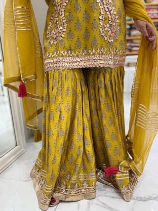 Royal Sharara Set - Preetibora