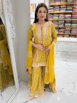 Royal Sharara Set - Preetibora