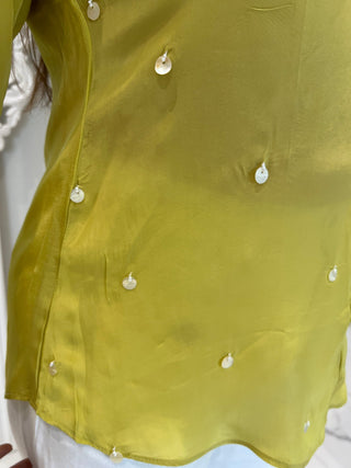 Solid Crepe Shirt - Preetibora