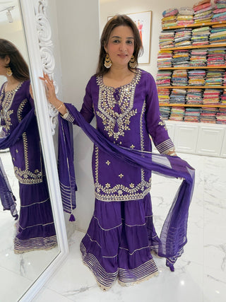 Taj Sharara Set - Preetibora