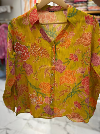 Timeless Crepe Shirt - Preetibora